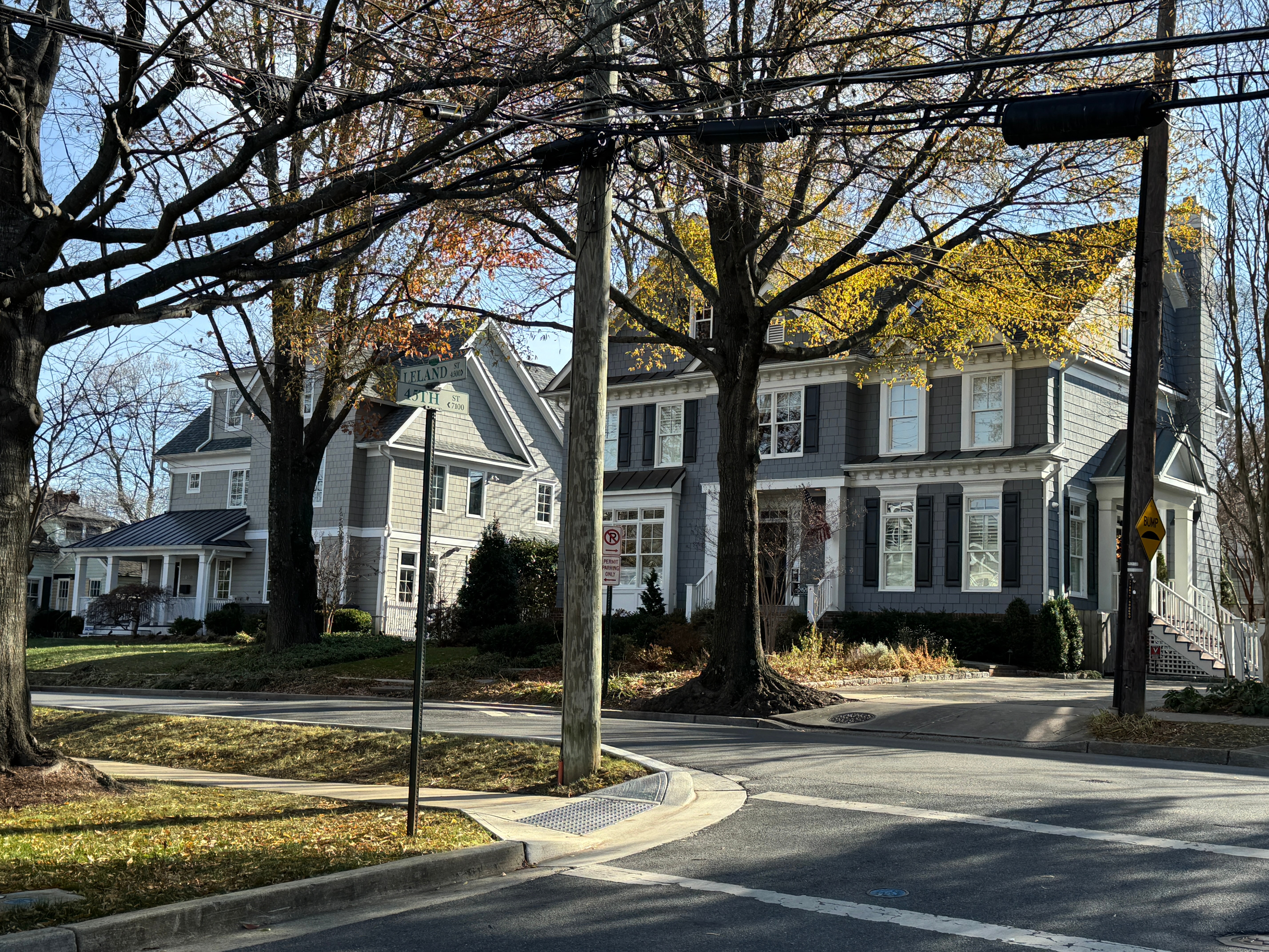 Neighborhood in Bethesda, Maryland