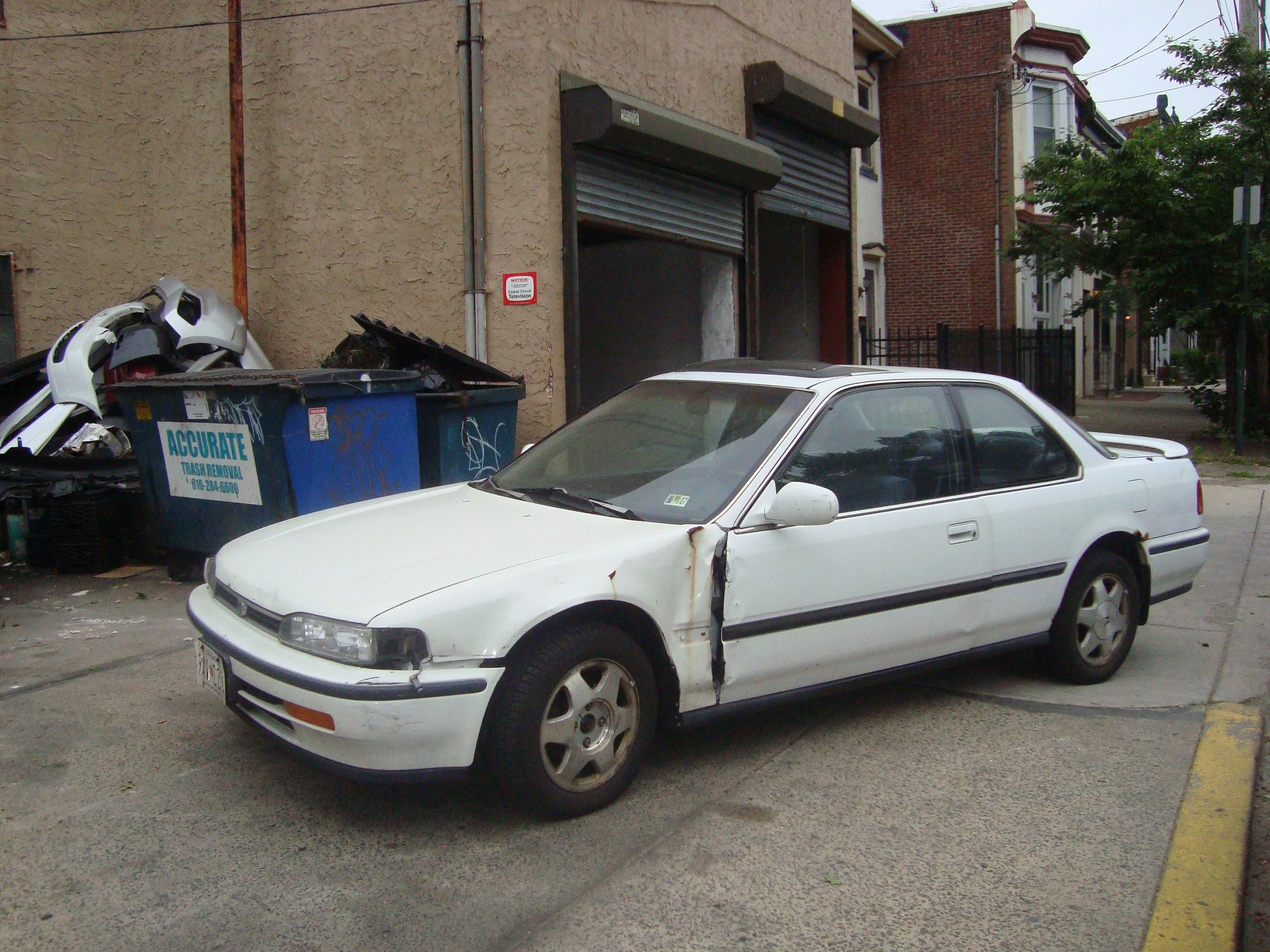 Matt's old rusted car