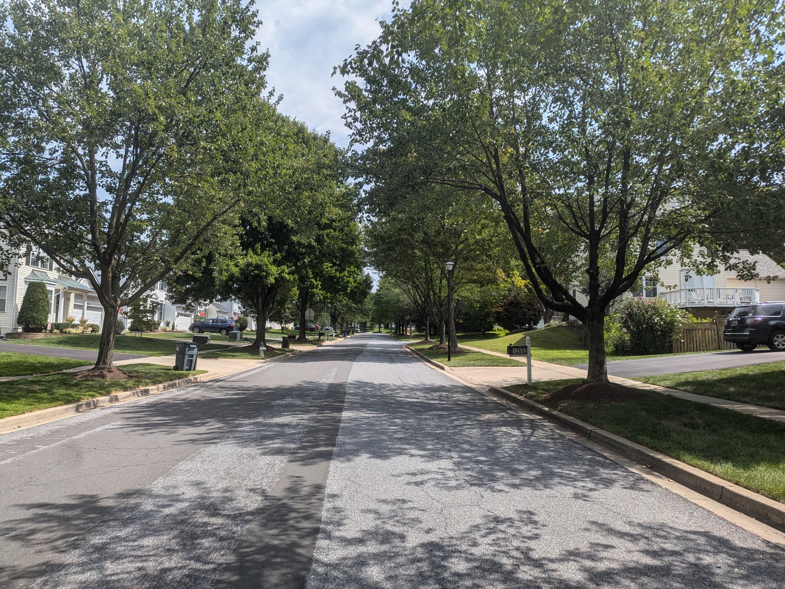 Street in Germantown, Maryland